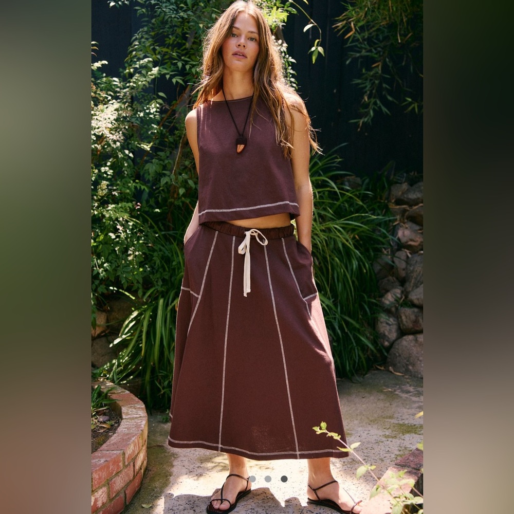 Free People Strada Skirt/Top Set